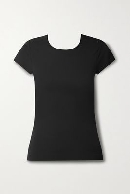 Nike - Yoga Luxe Infinalon Dri-fit T-shirt - Black