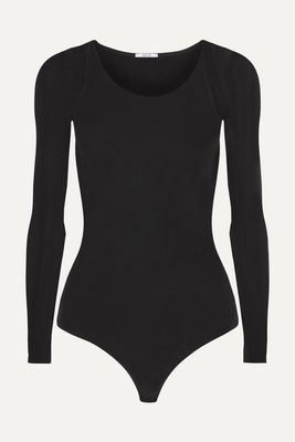 Wolford - Buenos Aires Stretch-jersey Thong Bodysuit - Black