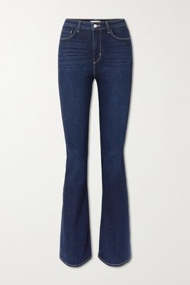 L'Agence - Marty High-rise Flared Jeans - Blue