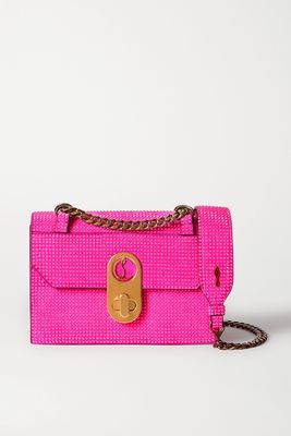 Christian Louboutin - Elisa Mini Leather Shoulder Bag - Pink
