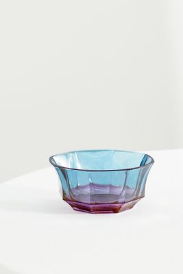 Luisa Beccaria - Crystal Dégradé Glass Dessert Bowl - Blue