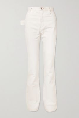 Bottega Veneta - High-rise Slim-leg Jeans - White