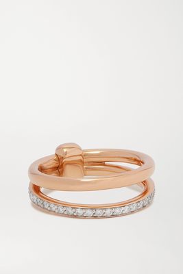 Pomellato - Iconica 18-karat Rose Gold Diamond Ring - 15