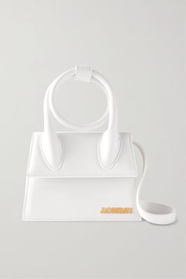 Jacquemus - Le Chiquito Noeud Leather Shoulder Bag - White