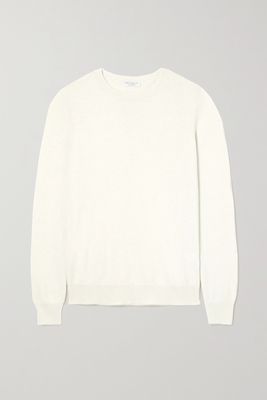 Brunello Cucinelli - Bead-embellished Cashmere Sweater - Ivory