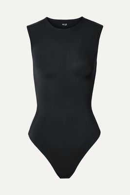 Alix NYC - Lenox Stretch-jersey Thong Bodysuit - Black