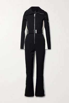 Cordova - The Cordova Striped Ski Suit - Black