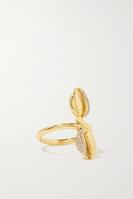 Almasika - Le Cauri 18-karat Gold Diamond Ring - 7