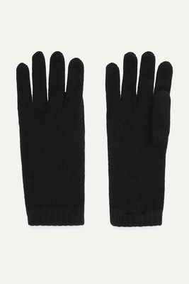Johnstons of Elgin - Cashmere Gloves - Black