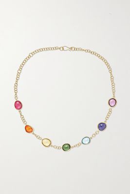 Pippa Small - 18-karat Gold Multi-stone Necklace - one size