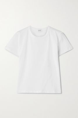 LESET - Margo Cotton-jersey T-shirt - White