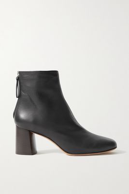 3.1 Phillip Lim - Nadia Leather Ankle Boots - Black