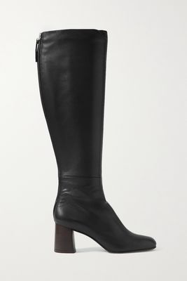 3.1 Phillip Lim - Nadia Leather Knee Boots - Black