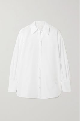 Erdem - The Boyfriend Floral-jacquard Cotton-poplin Shirt - White