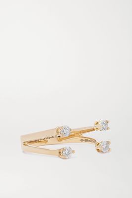 Delfina Delettrez - 18-karat Gold Diamond Ring - 6