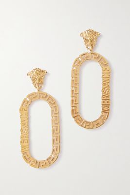 Versace - Gold-tone Earrings - one size