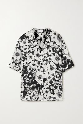 Faithfull The Brand - Delora Floral-print Linen Shirt - White