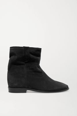Isabel Marant - Crisi Suede Ankle Boots - Black