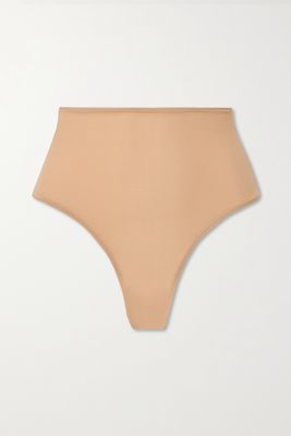 Skims - Fits Everybody High Waisted Thong - Clay