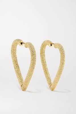 Carolina Bucci - Cuore 18-karat Gold Hoop Earrings - one size