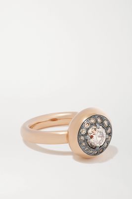 Pomellato - Nuvola 18-karat Rose Gold Diamond Ring - 13