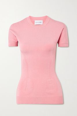 AZ Factory - Mybody Stretch-knit Top - Pink