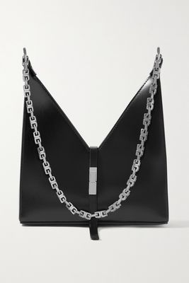 Givenchy - Cut Out Mini Leather Shoulder Bag - Black
