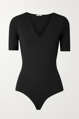 Wolford - Vermont Stretch-jersey Thong Bodysuit - Black