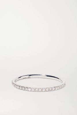 Ileana Makri - Thread 18-karat White Gold Diamond Ring - 5