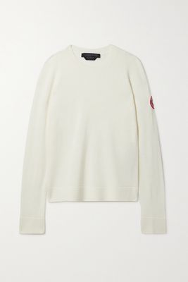 Canada Goose - Saturna Merino Wool Sweater - Cream