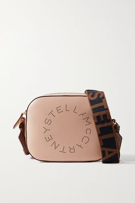 Stella McCartney - Perforated Vegetarian Leather Camera Bag - Pink