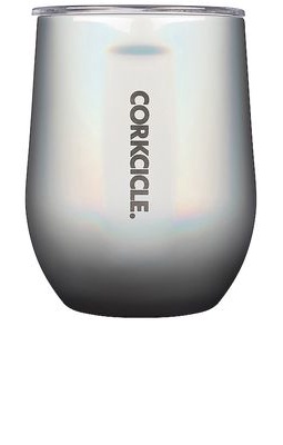 Corkcicle Stemless Cup 12 oz in Grey.
