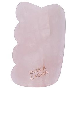 Angela Caglia Skincare Rose Quartz Gua Sha Lifting Tool in Beauty: NA.