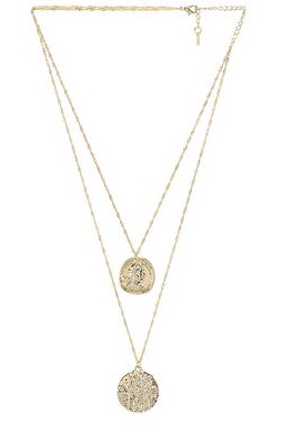 Amber Sceats X REVOLVE Athens Necklace in Metallic Gold.