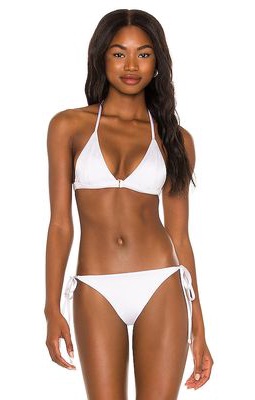 Joues de Sable X REVOLVE Taylor Bikini Top in White