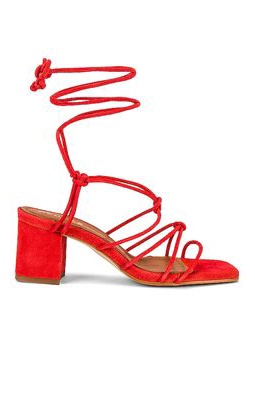 ALOHAS Paloma Sandal in Red