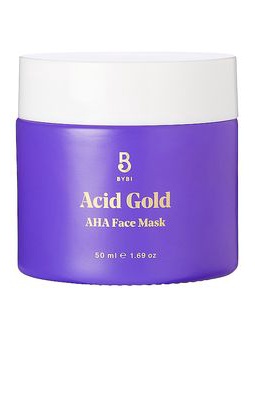 BYBI Beauty Acid Gold AHA Resurfacing Mask in Beauty: NA.