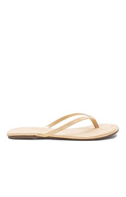 TKEES Glitters Flip Flop in Metallic Gold