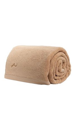 Resore Body Towel in Tan.