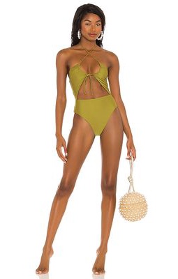 lovewave The Coralee One Piece in Green