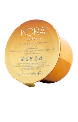 KORA Organics Turmeric Glow Moisturizer Refill Pod in Beauty: NA.