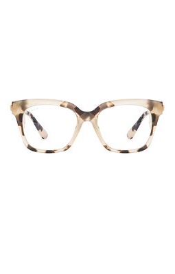 DIFF EYEWEAR Bella XS Blue Light in Brown.