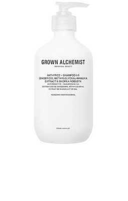 Grown Alchemist Anti-Frizz Shampoo 0.5 in Ginger CO2 & Methylglyoxal-Manuka Extract & Shorea Robusta.
