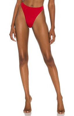 Norma Kamali x REVOLVE Luca Bikini Bottom in Red