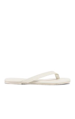 TKEES The Boyfriend Sandal in Cream