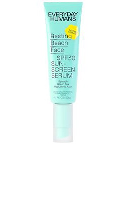 Everyday Humans Resting Beach Face SPF 30 Sunscreen Serum in Beauty: NA.