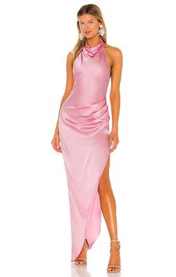 Amanda Uprichard X REVOLVE Samba Gown in Pink