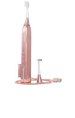 supersmile Zina45 Sonic Pulse Toothbrush With Case in Chrome Rose Gold.