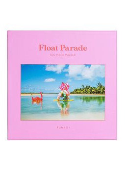 FUNBOY Float Parade 500 Piece Puzzle in Pink.