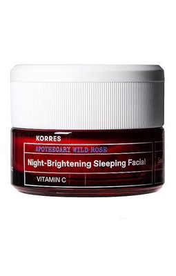 Korres Wild Rose Night-Brightening Sleeping Facial in Beauty: NA.